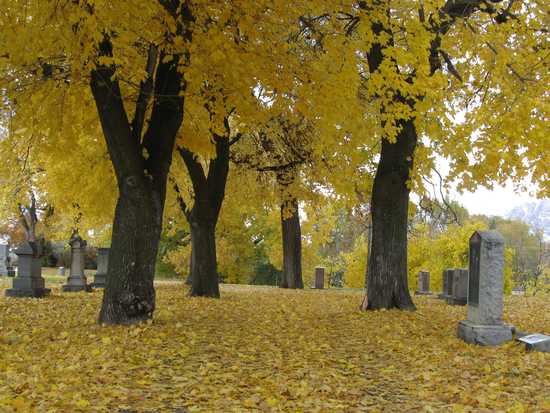 Autumn Cemetery
