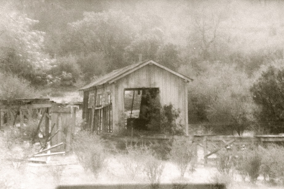 Other Barn in Black and White
